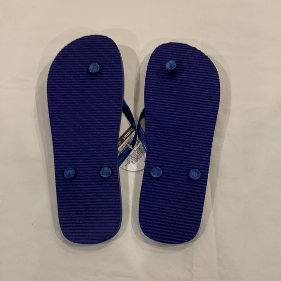 Dark blue flip flops - Picture 2 of 3